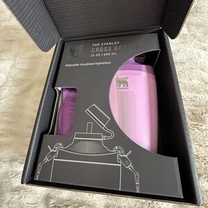 Brand New in Box Stanley Lavender Cross Bottle 23 oz